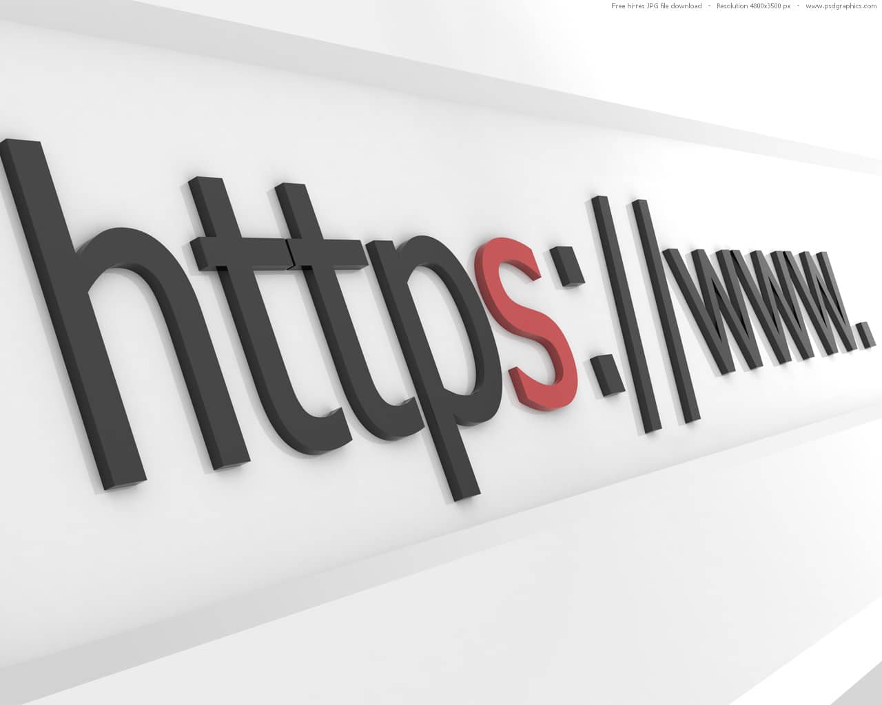 HTTPS für SSL Verschlüsselung